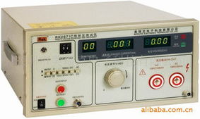 電工儀器儀表與機械設備產品清單